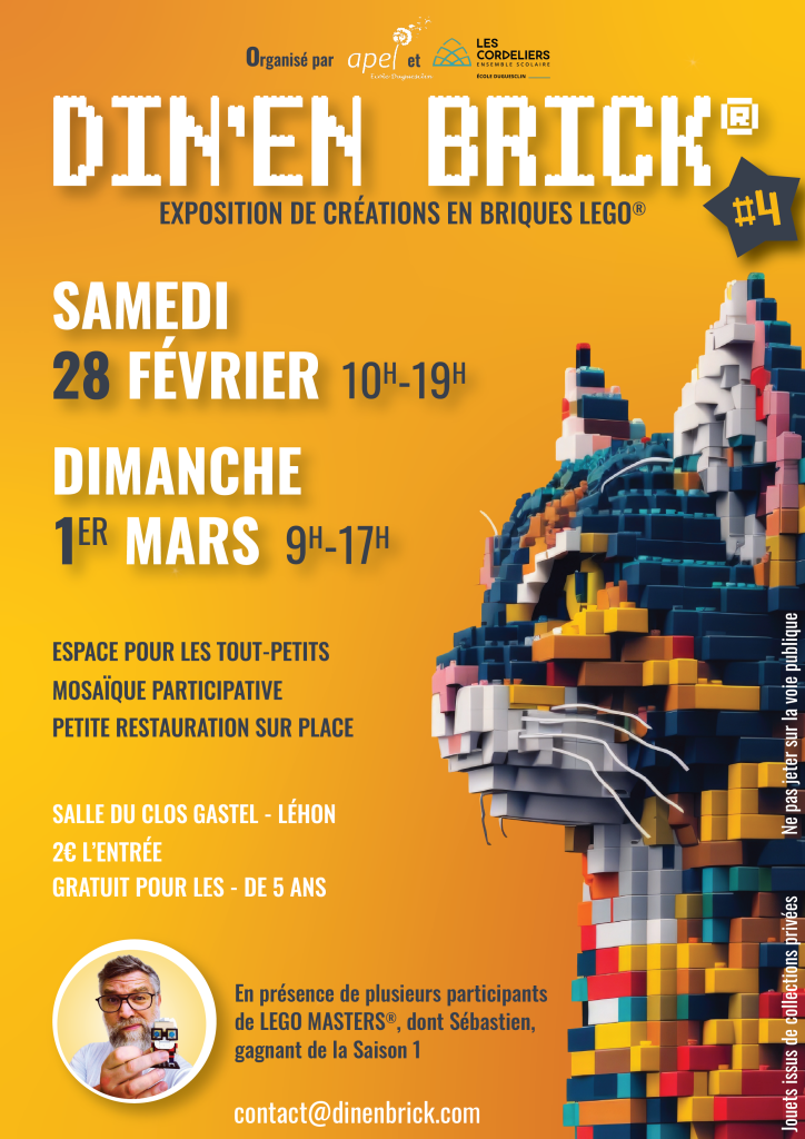 affiche Din'en Brick 2026