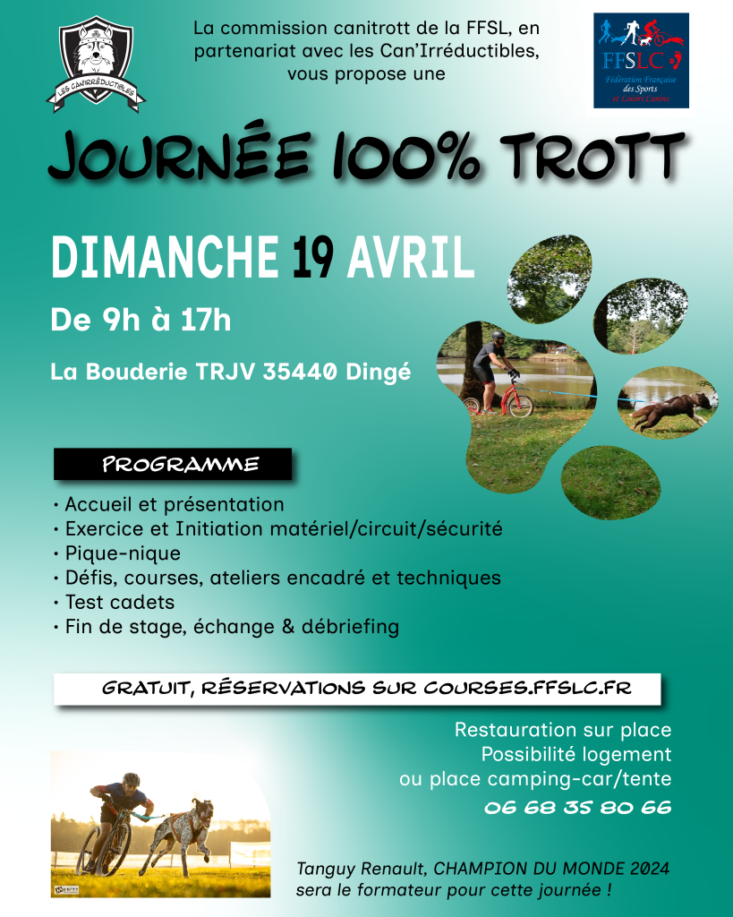 Flyers journée cani-trott