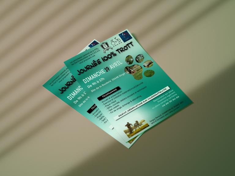 flyers journée 100% trott